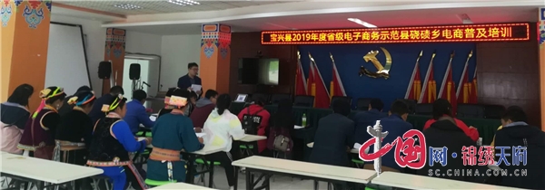 宝兴县：开云 开云体育乡镇电子商务普及培训圆满结束(图1)