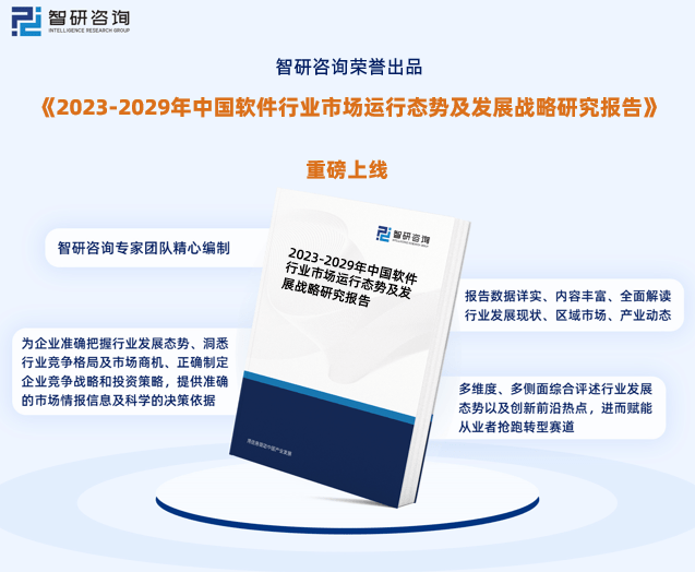 2023年Kaiyun 开云软件行业报告：市场规模、供需态势及发展前景预测(图1)