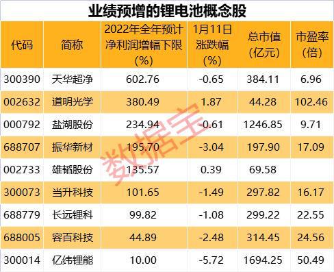 碳酸锂全年价格大涨近3倍Kaiyun 开云9只概念股净利有望翻倍！(图2)