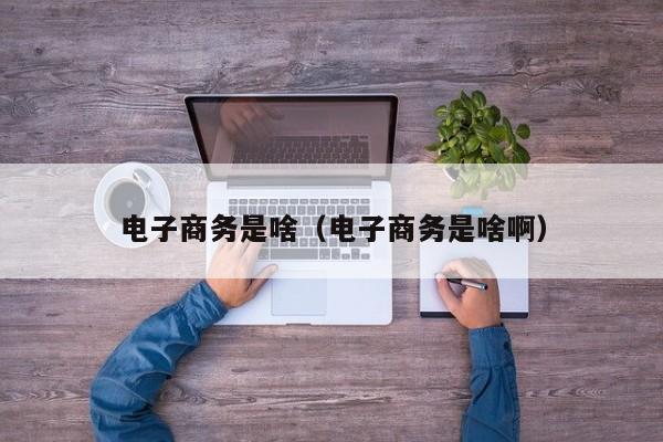 开云体育 开云平台电子商务是啥（电子商务是啥啊）(图1)