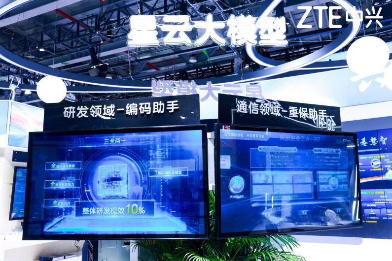 开云 开云体育平台兴算力智生长中兴通讯“星云研发大模型”亮相(图1)