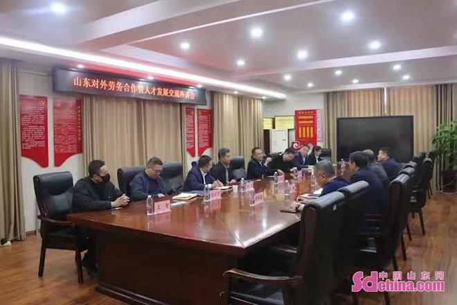 开云体育 Kaiyun.com 官网入口山东对外劳务合作暨人才发展交流座谈会召开(图3)